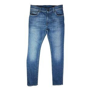 Stella McCartney Size 31 Slim Fit Blue Jeans Zip Fly 33" Inseam